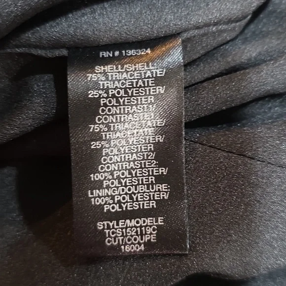 78 Black plunging midi dress from Halston Heritage Sleeveless Size 6 - Picture 8 of 8